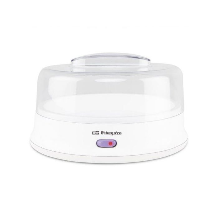 Yaourtière - ORBEGOZO - YU 2350 - 7 Pots De 200 Ml - Interrupteur Marche/arrêt - 15 W