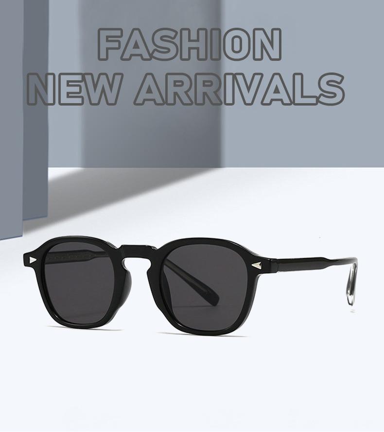 New Sunglasses Korean Edition Trendy TR Pin Sunglasses Premium Men's and Women's Sunglasses
