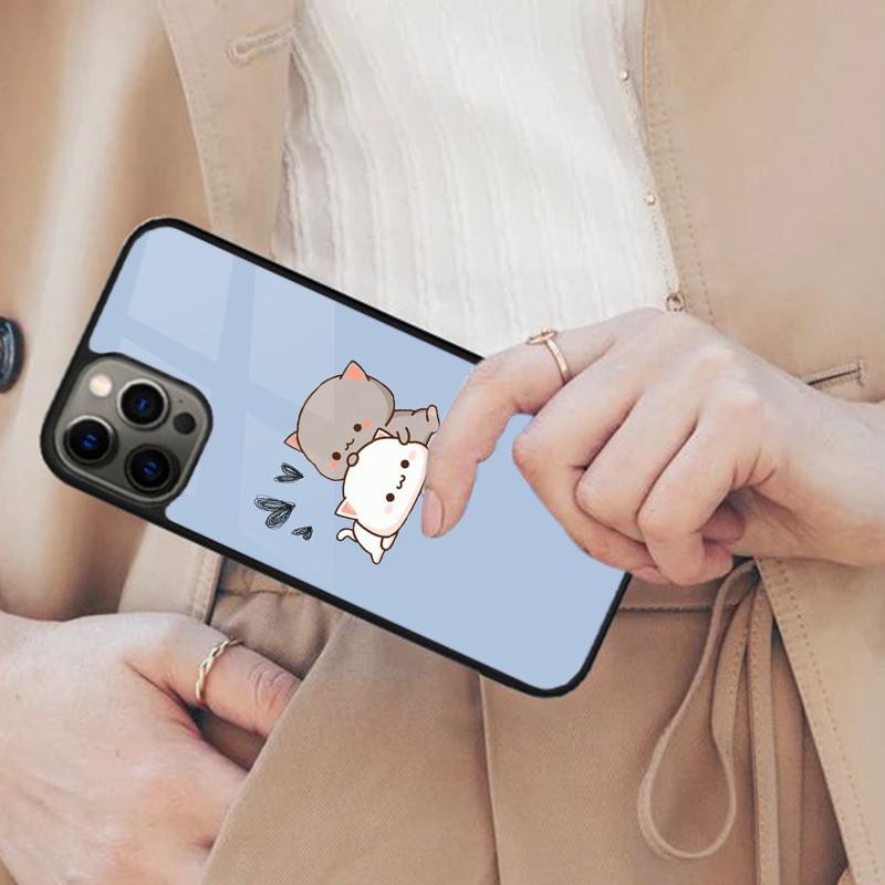 

Mochi Peach Cat Magnetic Phone Case For APPLE iPhone 17 Air 16 14 13 12 Pro Max 15 Plus Wireless Charge With MagSafe Cover iPhone 14