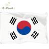 Drapeau National de la Corée du Sud 2 pieds*3 pieds (60 * 90cm) 3 pi*5 pi (90 * 150cm) Taille Décorations de Noël pour la Maison Bannière Drapeau