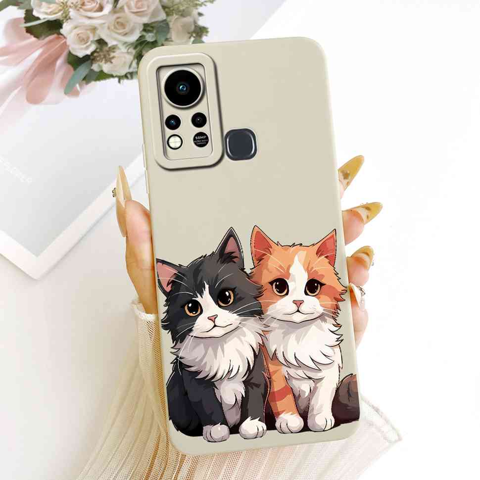 For Infinix Hot 11s 2021 Case Cute Fashion Sunflower Cover Soft Silicone Phone Case For Infinix Hot11s X6812 X6812B Shell Capas