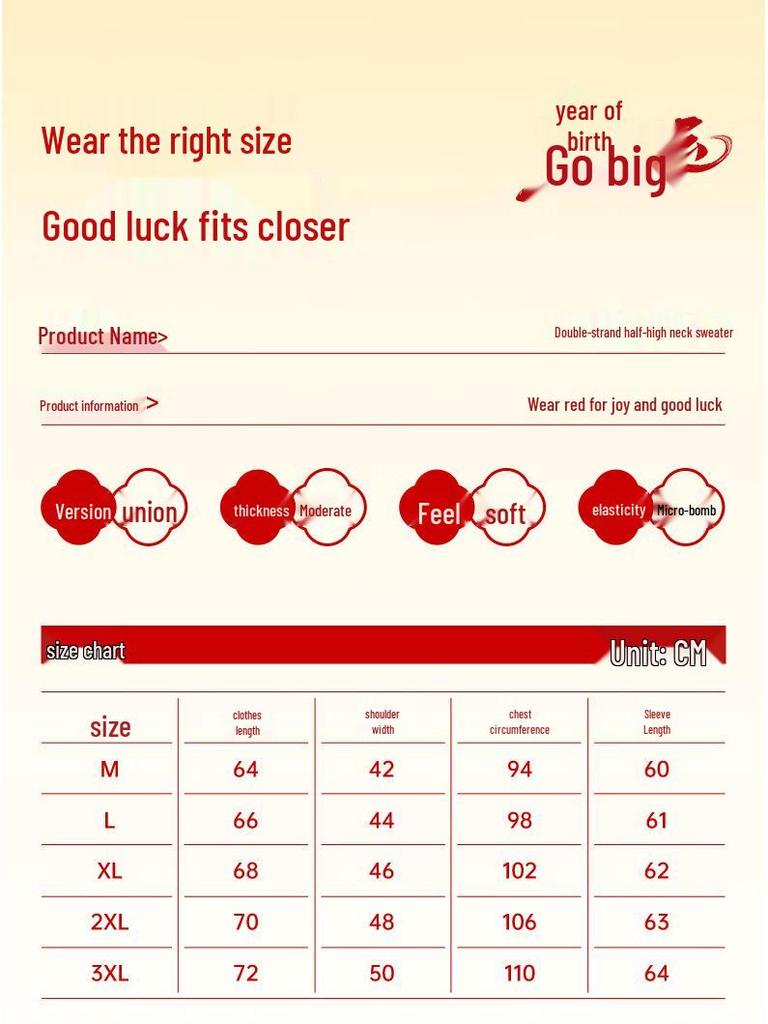 JEANSWEST LIFE Men's Fleece-Lined Semi-Turtleneck Sweater