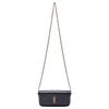 Ysl Gaby Gold Logo Quilted Lambskin Leather Shoulder Crossbody Phone Bag Women Bags Black 742579-1EL07-1000