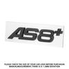 3D Aluminum For T01 AS3 AS4 AS5 AS6 AS7 AS8 AS3+ AS4+ AS5+ AS6+ AS7+ AS8+ Letters Emblem Car Rear Trunk Decoration Logo Sticker 01T