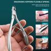 Professional Stainless Steel Cuticle Trimmer Nail Nipper Cuticle Remover for Fingernails Toenail Dead Skin Cuticle Scissors Tool