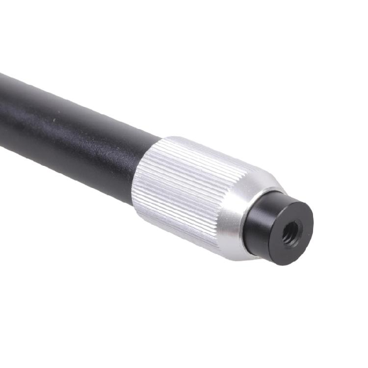 Adjustable Camera Mount Rod With 1/4" Threaded Ends For LED Lights Microphones Tripods 13cm to 38cm Extension Ranging