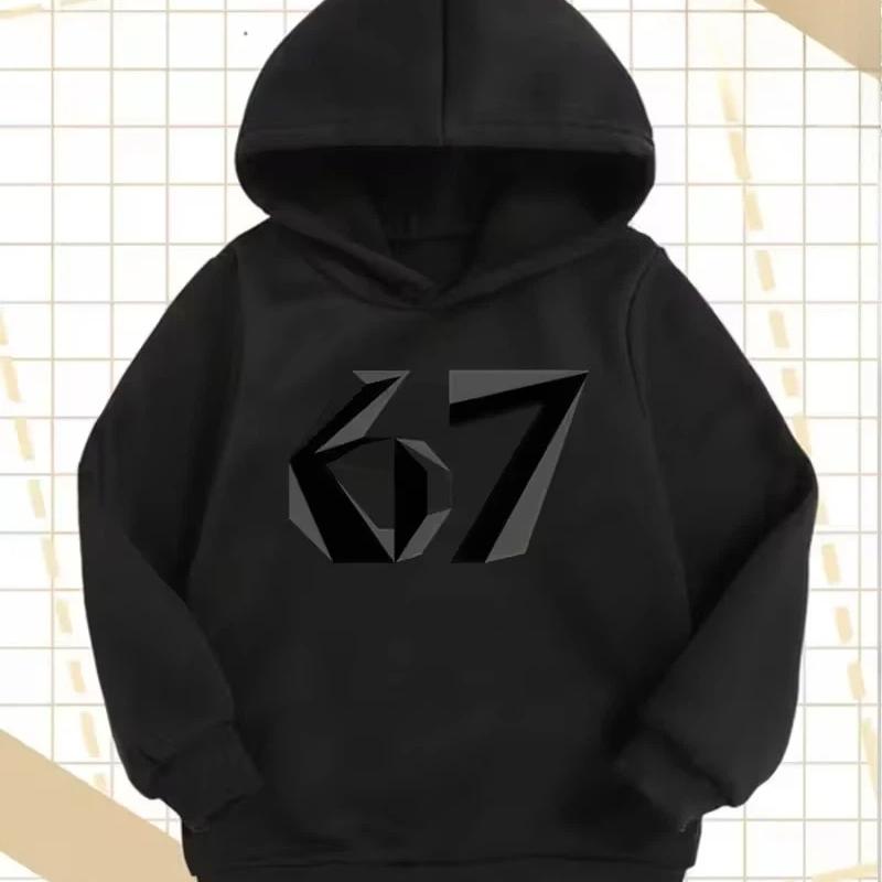 Print Children's Hoodies Kid Fashion Fleece Hooded Sweatshirt Boys Casual Fashion Sport Pullover