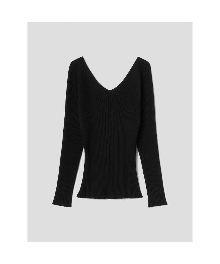 Diaepeocheo Delia Knit Top Black (Ta6151A035)