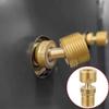 Eccentric Screw Connector Adapter Angled Curved Foot Angle Fitting Bathroom Accessory Tube