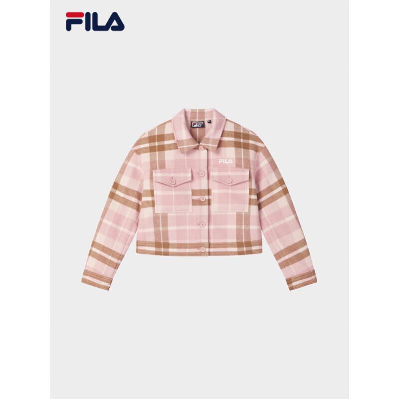 Fila Women's 2025 Spring Yang Mi Collection Plaid Casual Jacket
