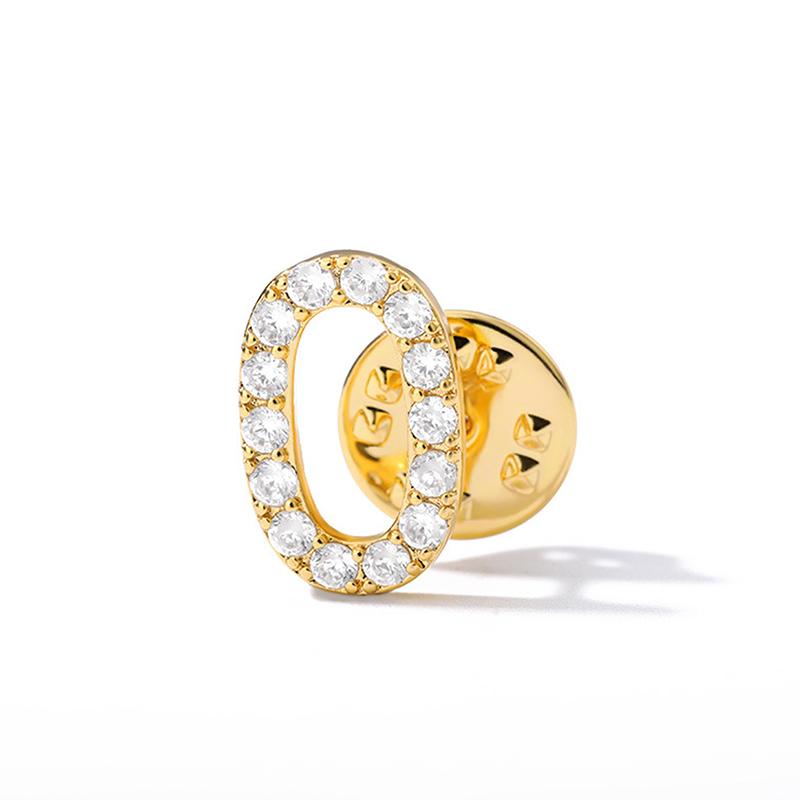 A-Z Letter Brooches For Women Initial Name Brooch Pins For Suit Shirt Collar Accessories   Brooch Jewelry