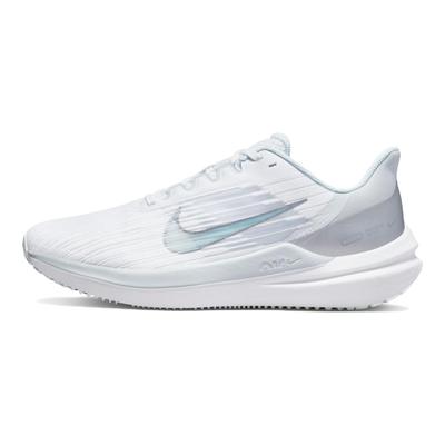 Air Winflo 9 White Pure Platinum Women Sneakers Particle-Grey Metallic-Silver DD8686-100