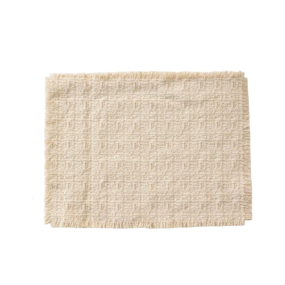 Cotton Decorative Placemat Soft Utensil Pads High Quality Table Mat