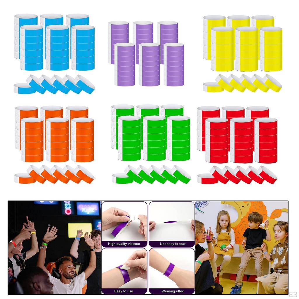 Neon Bands for Celebrations - Set of 600