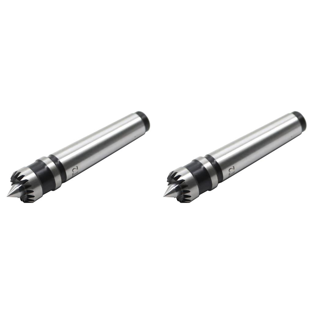 ABWR-2X Wood Lathe Drive Center MT2 With 1 Inch Crown & 5/8 Inch Crown, Wood Lathe Turning Tool (MT2 5/8 Inch)