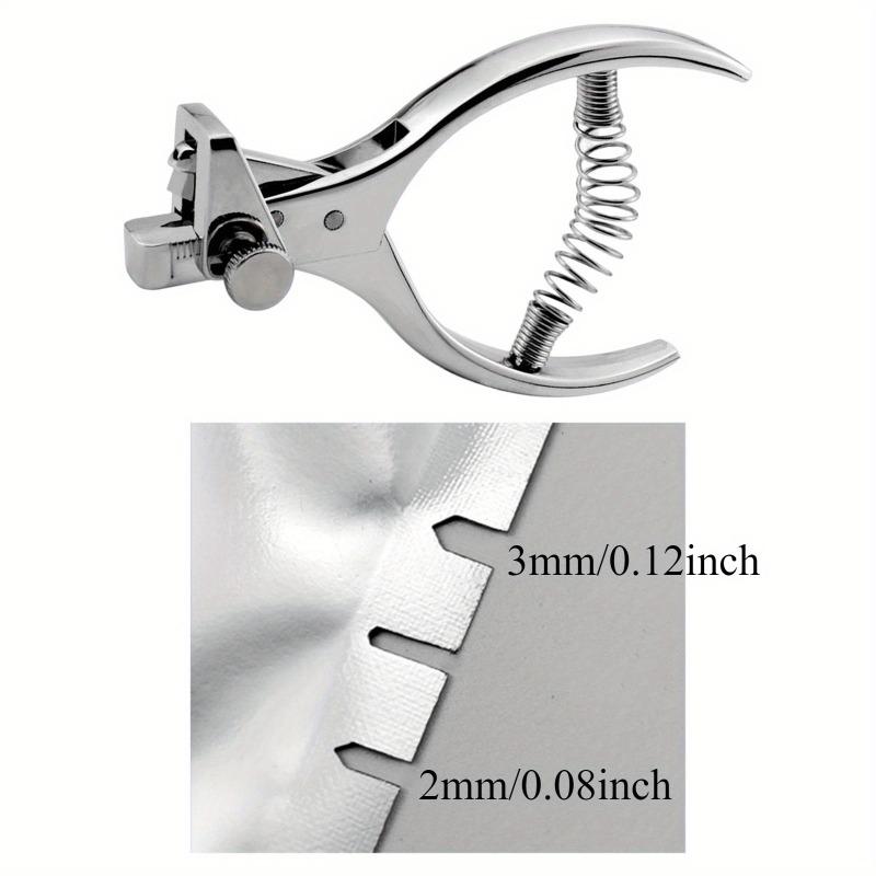1 adet Kumaş Dikiş Aracı için Desen Çentik Açma Aleti Delik Delme Aleti Karton Mukavva El Sanatları Kağıdı DIY El Sanatları bandı için Kesme Delme Aleti