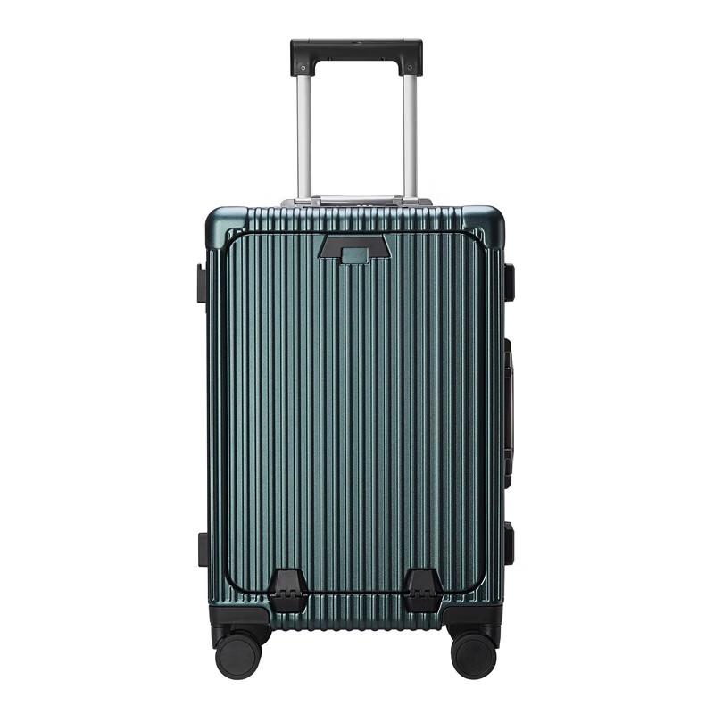 Tymon Front-Opening USB Charging Suitcase