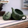 270ml Chinese Yixing Purple Clay Teapots Famous Handmade Tea Pot Raw Ore Green Sand Beauty Kettle Zisha Kung Fu Tea Set Teaware