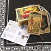 Rose Gold Waterproof Tarot Cards - 78-Card Classic Waite Hot Stamping Plastic Deck