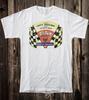 Pánské retro Hot Rod tričko Drag Race závody Speed Shop Oilzum Unity Raceway
