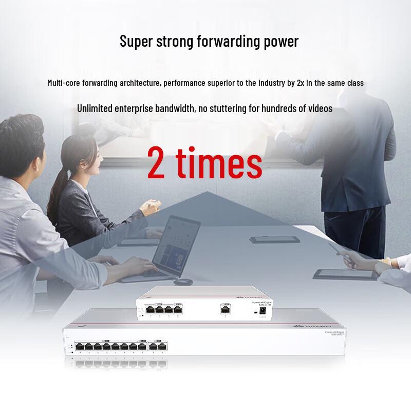 Huawei KunLing S380-S8T2T 10-Port 10G Unmanaged Router Switch