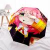 1pc Cat Ear Hat with Heart-Shaped Decoration, Automatic Opening Umbrella, Foldable Design, Iron Frame, Outdoor Use, Festival Gift, Suitable for Fans,