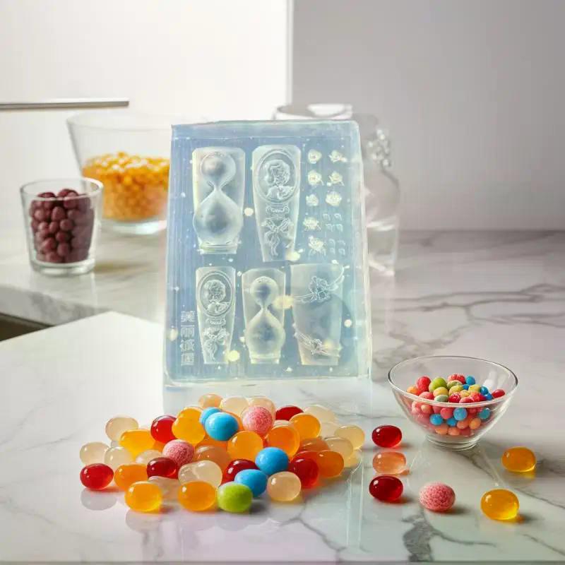 3D Snake Silicone Mold Nail Art Decoration DIY Rose Flower Design Transparent Nail Templates Manicure Design Tool Jewelry Crafts