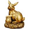 Pure Copper Zodiac Figurines Rat Ox Tiger Rabbit Dragon Snake Horse Sheep Monkey Rooster Dog Pig Animal Blessing Lucky Charms Cr