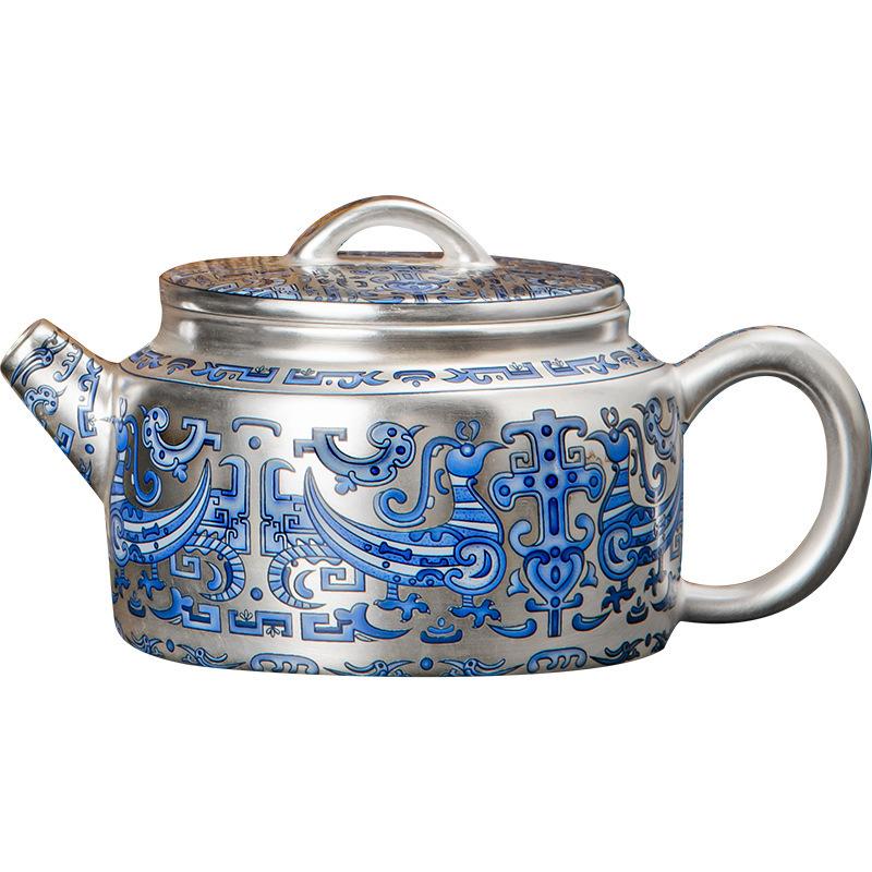 New Chinese-Style ******Lver Destiny Xuanniao Teapot Single Product Series Business Gift Box Personal Cup Brewing Teapot