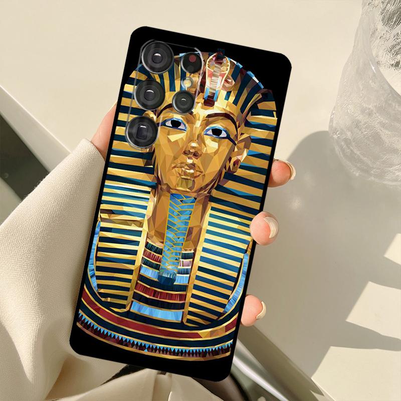 Tutankhamun Case For Samsung Galaxy S25 S24 S23 S22 S21 S20 Ultra S9 S10 Plus S21 FE S24 FE Back Cover