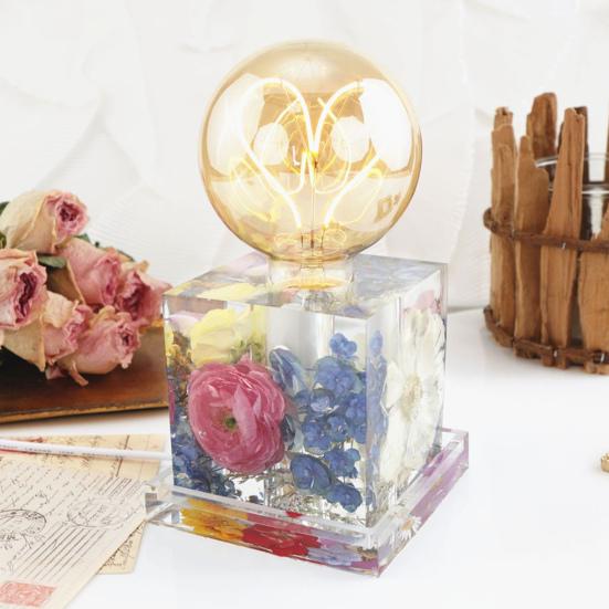 1 Set Lamp Mold Eco-friendly DIY Silicone Craft Making Resin Epoxy Mold for Home