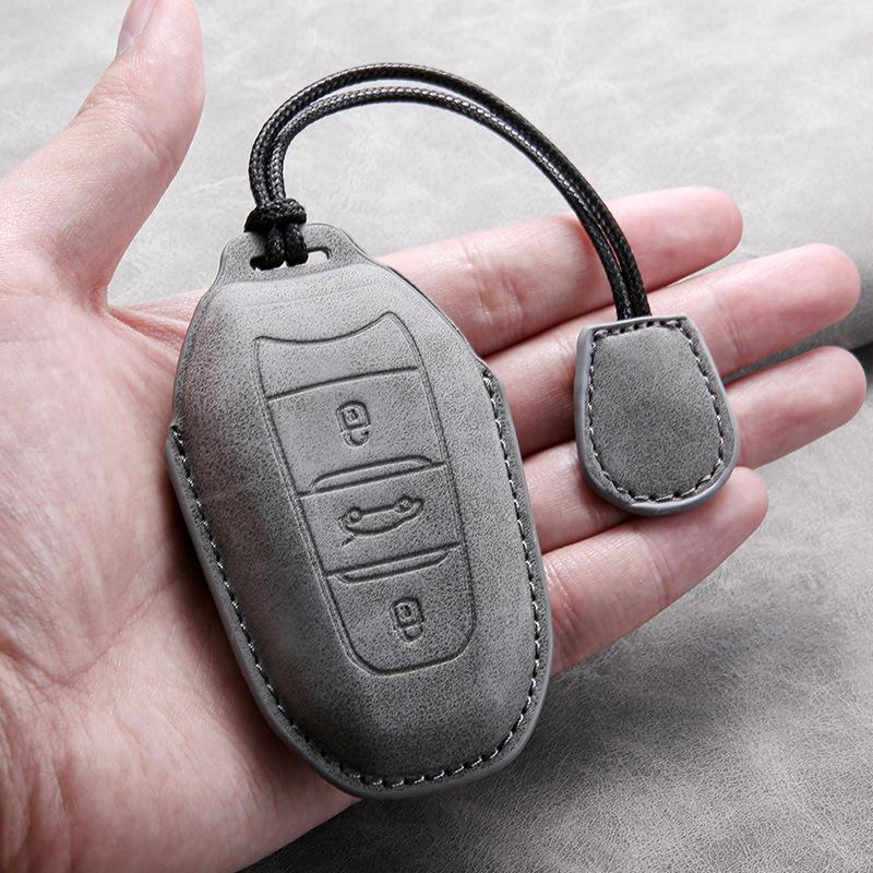 Compatible Peugeot Key Cover for Models 408, 308, 4008, 2008, 5008, 3008, 508