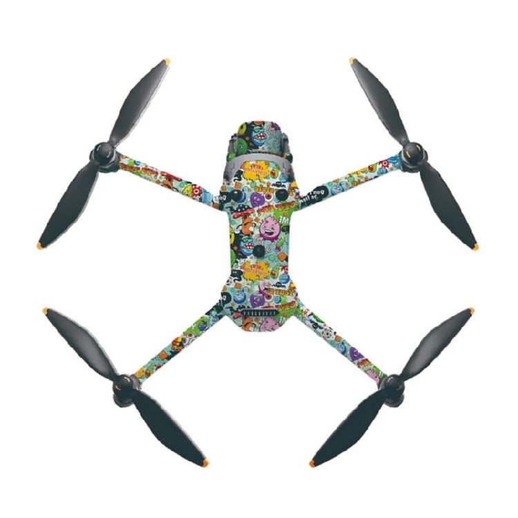 Artistic Customizable UAV Protecting Guard Skin Sticker Film Tear Resistant Coating For 4Pro Decals