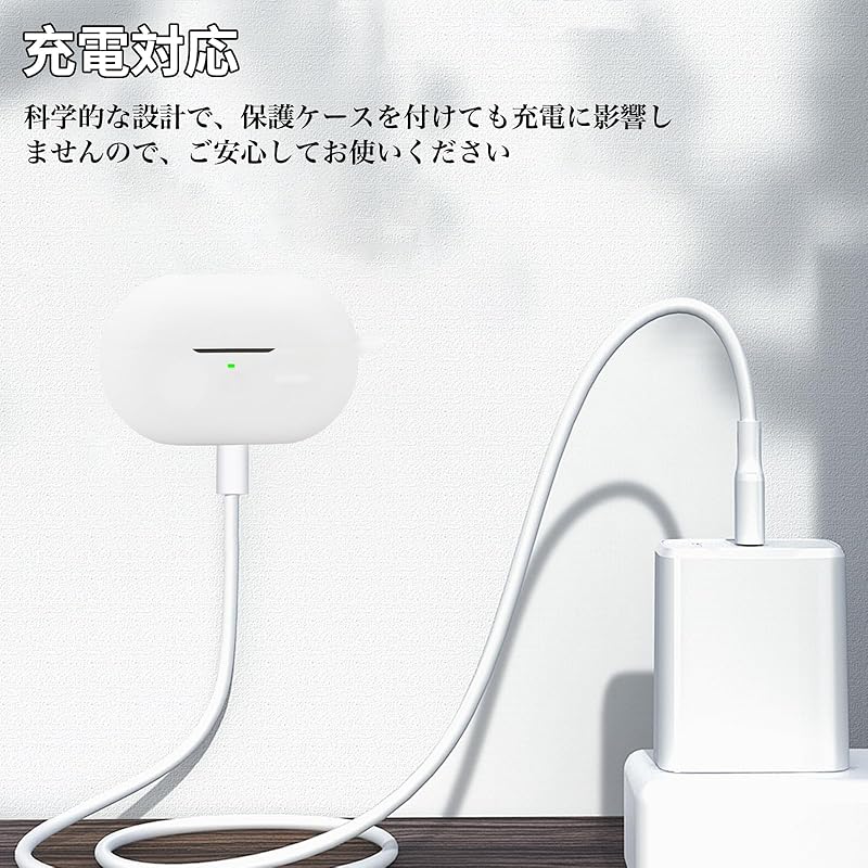 For SOUNDPEATS CC/PearlClip case Full protective cover Greerass silicon case Scratch prevention Shockproof Charging compatible Loss prevention