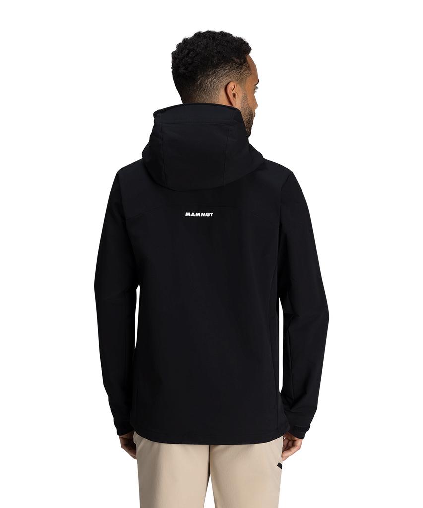 Mammut Trekkers Softshell Hooded Jacket Asian Fit Men'S M11E5Ft007_Bk