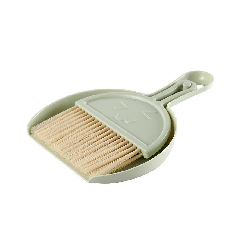 3pcs Set Desktop Mini Broom with Dustpan Set, Keyboard Cleaning Brush, Desktop Debris Cleaning Brush Cleaning Tools
