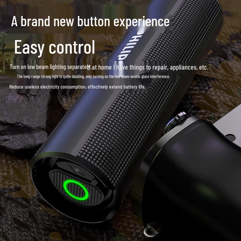 Philips SFL2189 Super Bright Zoom Flashlight & Camping Lantern