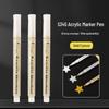 Gold Silver White Kids' Doodling & Drawing Acrylic Paint Marker Pen