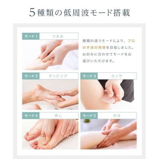 NIPLUX Doctor Supervised EMS Enhanced Current Rate 150 UP Foot Mat Reflexology Care 5 Modes 19 Levels Strength Memory Function Electric LEG FIT
