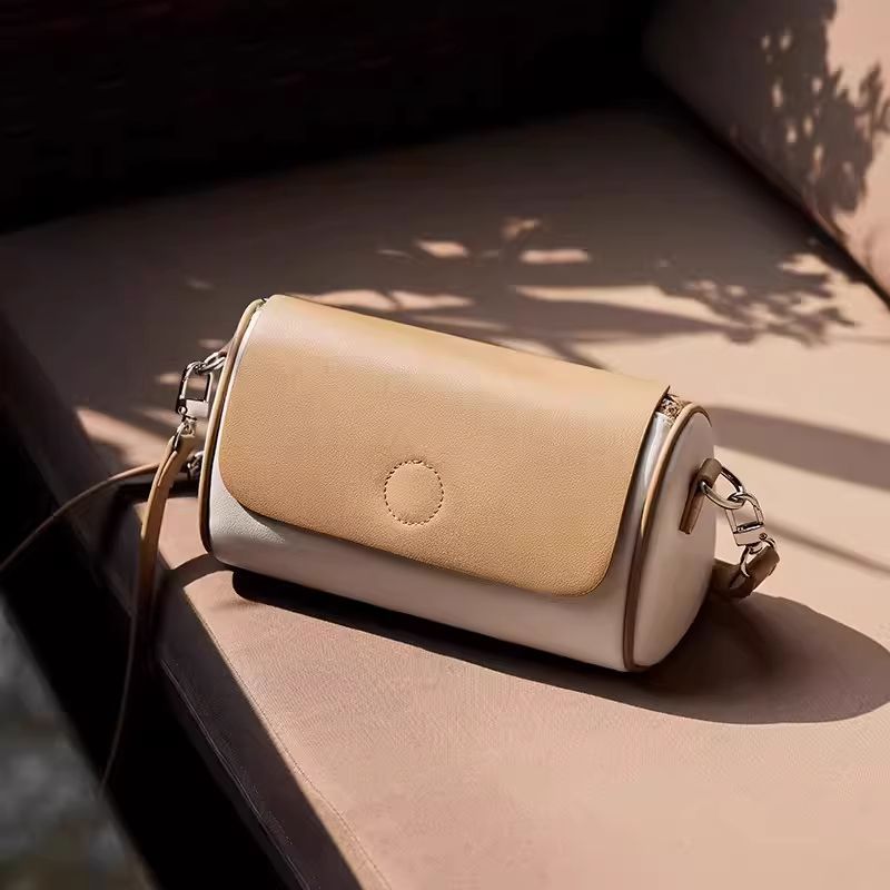

This year s popular women s bags 2025 new spring and summer casual cylinder bags, high-end versatile single shoulder messenger women s bags