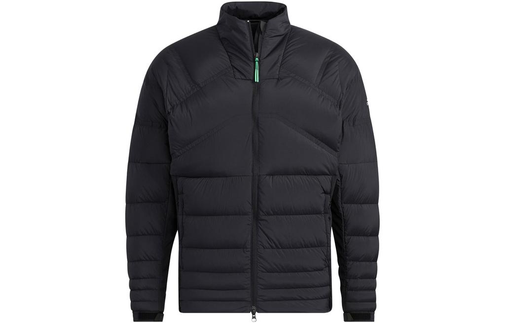 Adidas Down Jackets Men's Black Stand Collar Moderate Other GT3417