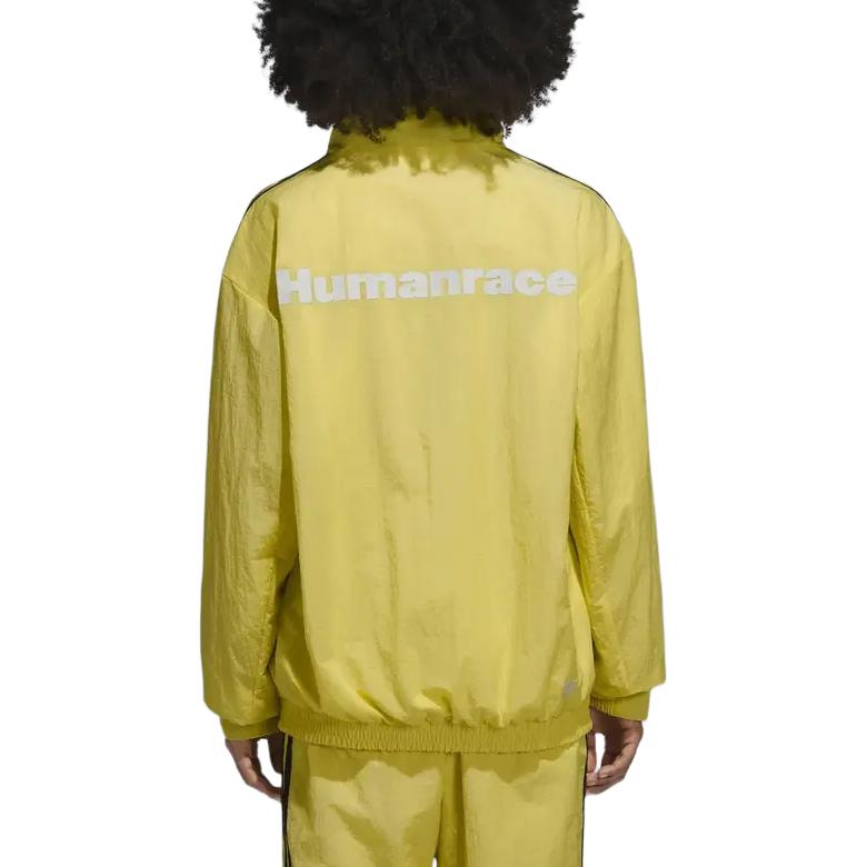 Adidas X Pharrell Williams Shell Jacket Light Yellow Unisex Outerwear HS7622