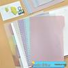 A5/B5 Colored Binder Dividers and Index Pages with Labels