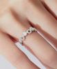 Helene Jewelry 925 Silver Bubble Crush Ball Cubic Miss Ring (Type B)