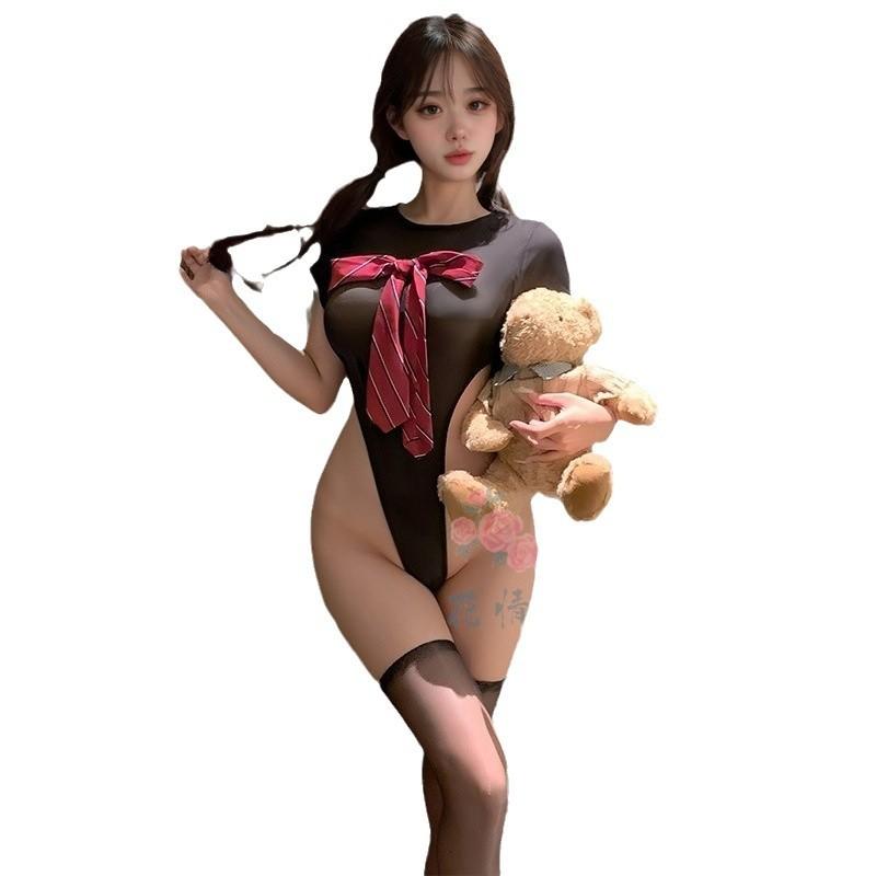 Salt Campus Girlfriend Open Crotch Jk Erotic Underwear Sexy Pure Buttocks Clothes Temptation