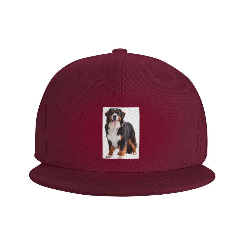 Van Gogh Style Painting of Bernese Mountain Dog Baseball Caps Snapback Fashion Baseball Hats Breathable Casual Casquette Outdoor