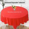 Yuzhuxun Thickened Disposable Plastic Tablecloth