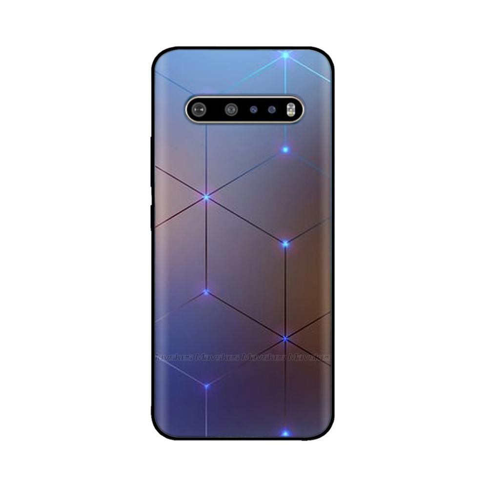 Für LG V60 ThinQ Hülle 6,8" Weiches Silikon TPU Handyhülle Funda Für LG V60 ThinQ 5G V 60 Rückseite lgV60 ThinQ coque Bumper Schale