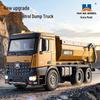 Huina 573 2.4G 10-Channel RC Dump Truck Tipper Toy Engineering Vehicle