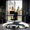 Custom Name Mission Impossible Printed Round Rug Carpet Chair Rug Area Rug Entryway Doormats,for Office Chair Living Room Bedroom Kitchen Room.